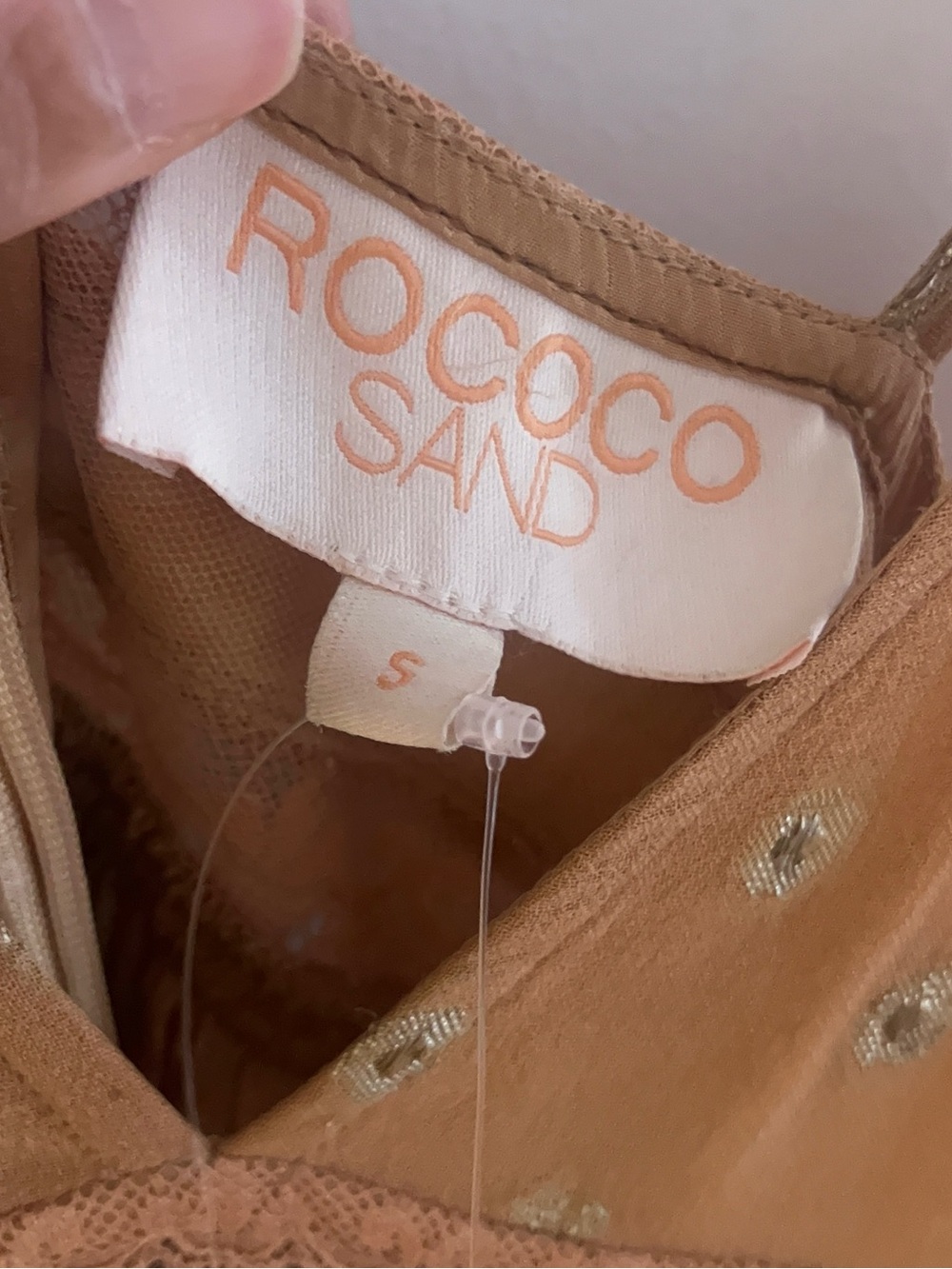 Brand new with tags Rococo Sand dress size small - Picture 5 of 5